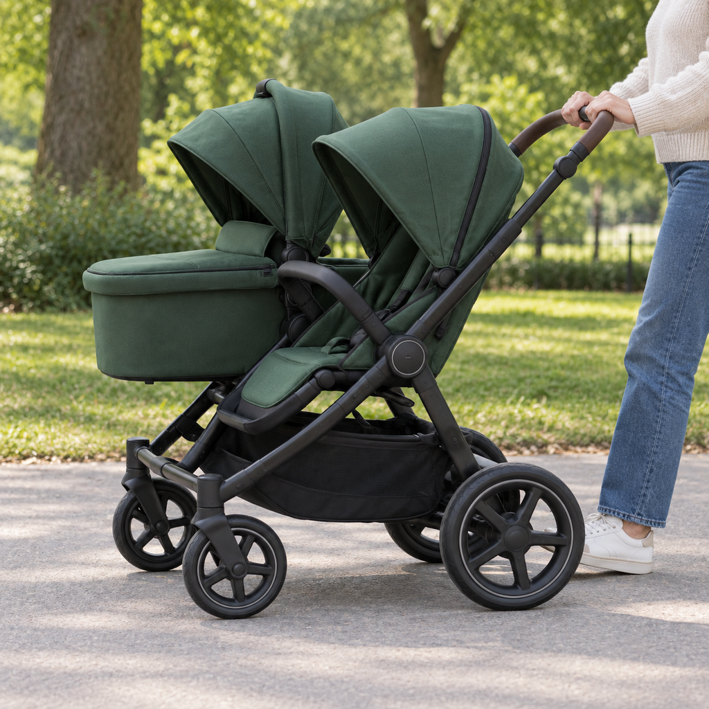High-View Multifunction Stroller - park lifestyle
