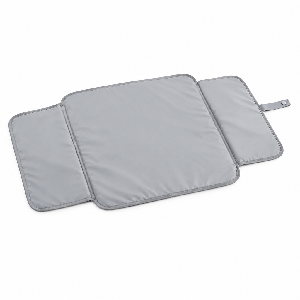 Portable Baby Changing Mat - Open mat overhead