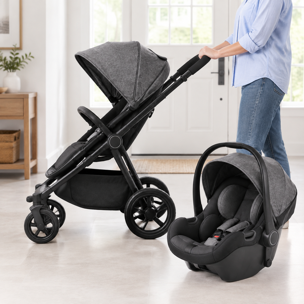 Stroller and Car Seat Bundle - preparation lifestyle
